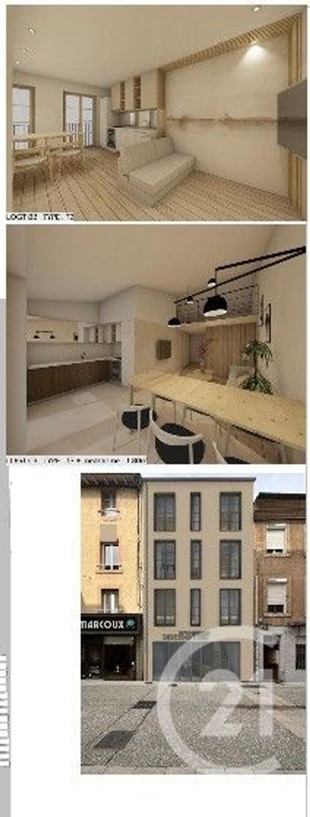 Appartement F3 à vendre - 3 pièces - 52,58 m2 - Valence - 26 - RHONE-ALPES