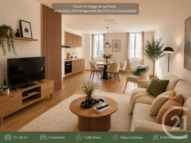 Appartement T3 à louer ST PERAY
